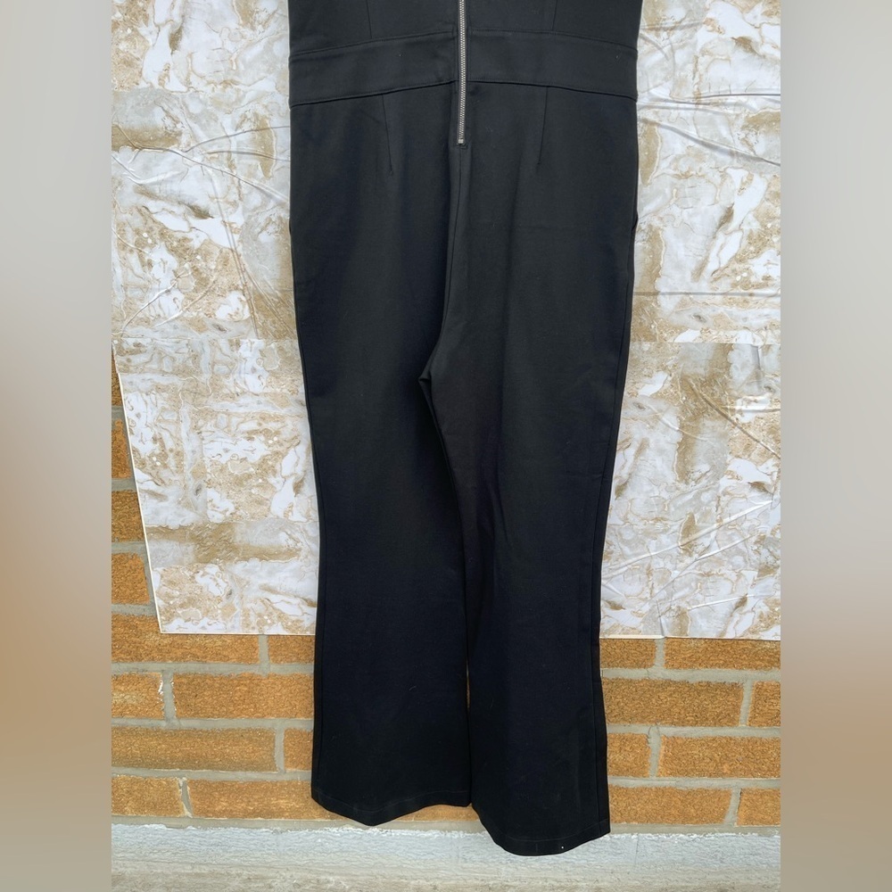 SPANX The Perfect Jumpsuit Sleeveless Back Zip Bootcut Leg Classic Black medium - Picture 12 of 15